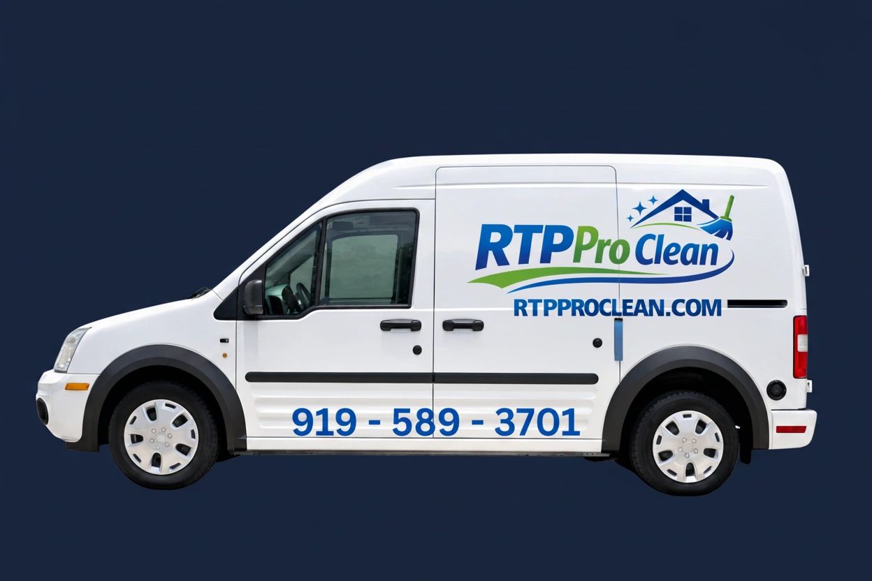 RTP Pro Clean professional cleaning van